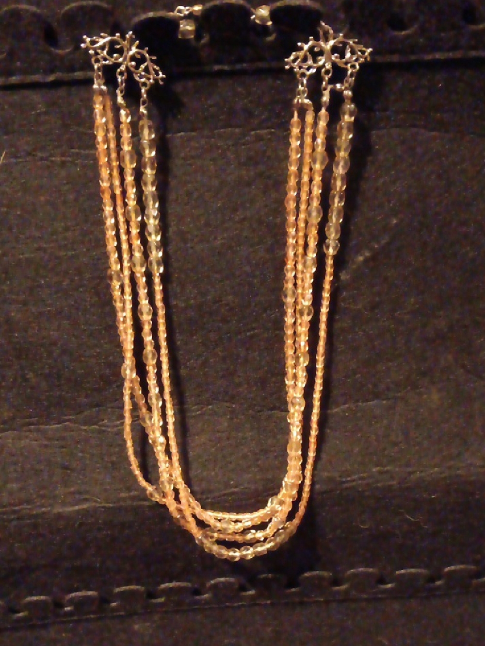 Multi-Strand Beaded Women's Necklace